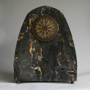 Antique French marble striking clock
