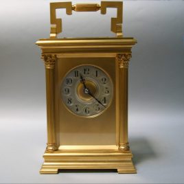 Antique French Giant Carriage Clock
