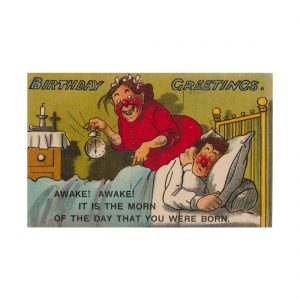 Alarm Clock Postcard
