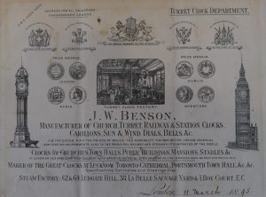 J W Benson Paper
