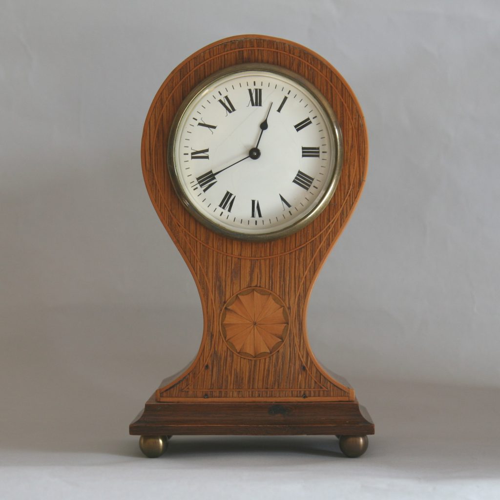 Antique Circa 1900 Balloon Clock Geoff Allnutt Clocks