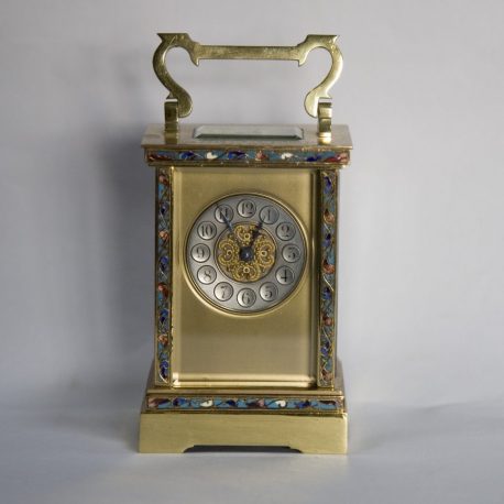 MST4 French Enamel Carriage Clock