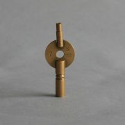 Gilded carriage clock key