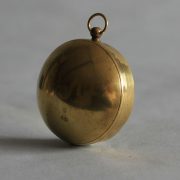 Mid Victorian Brass Cased Pocket Sundial