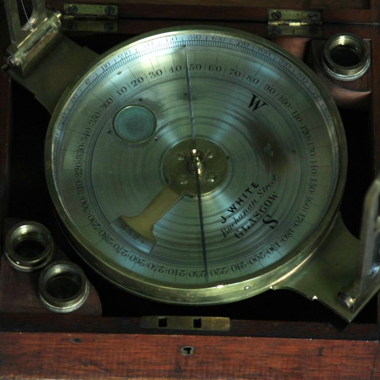 Surveyor’s Compass & Tripod Geoff Allnutt Clocks