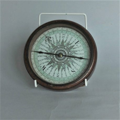 TH106 Mahogony Cased Compass (1)
