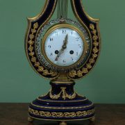 54108 55393 Antique Lyre 8 Day Clock (3)