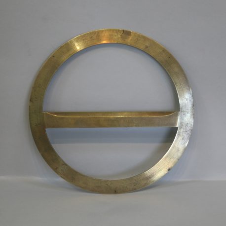 360 Degree Brass Protractor – Geoff Allnutt Clocks