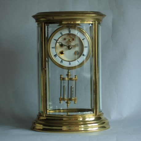 GWPC79 Anytique Oval Four Glass Clock (2)