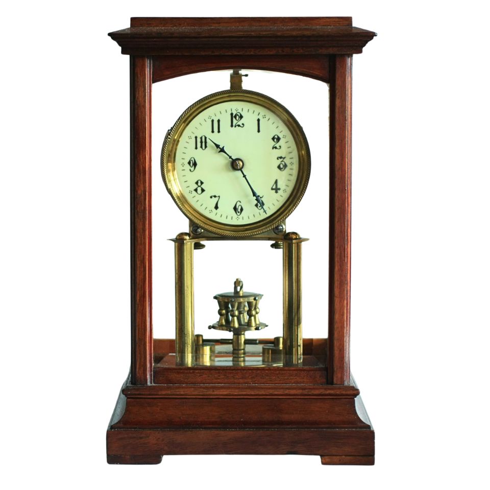 "Antique 400 Day Gustav Becker Clock"