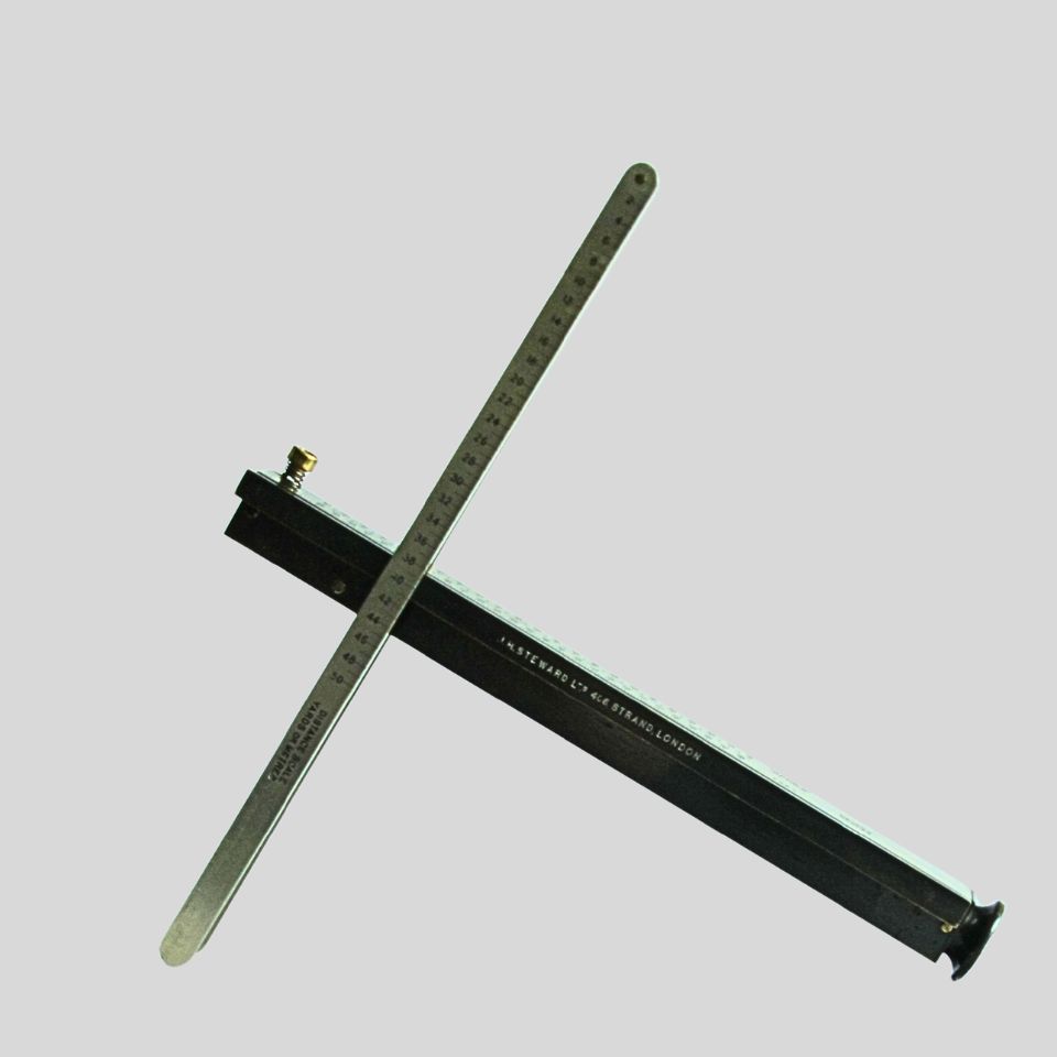 "Vintage dendrometer tree measuring tool"